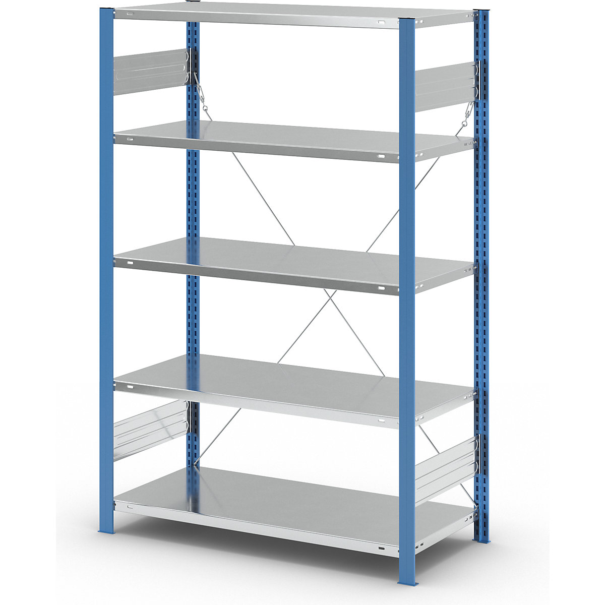 Estantería ensamblable, construcción ligera – eurokraft pro (Imagen del producto 13)-12