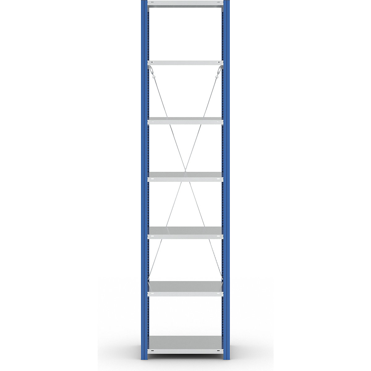 Estantería ensamblable, construcción ligera – eurokraft pro (Imagen del producto 10)-9