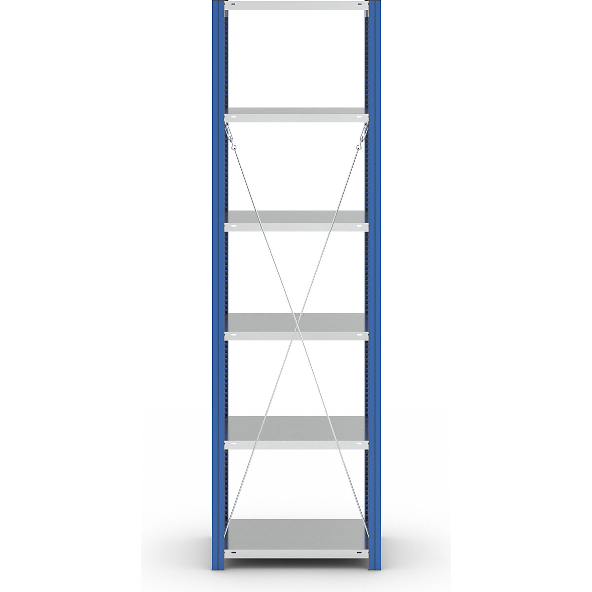 Estantería ensamblable, construcción ligera – eurokraft pro (Imagen del producto 12)-11