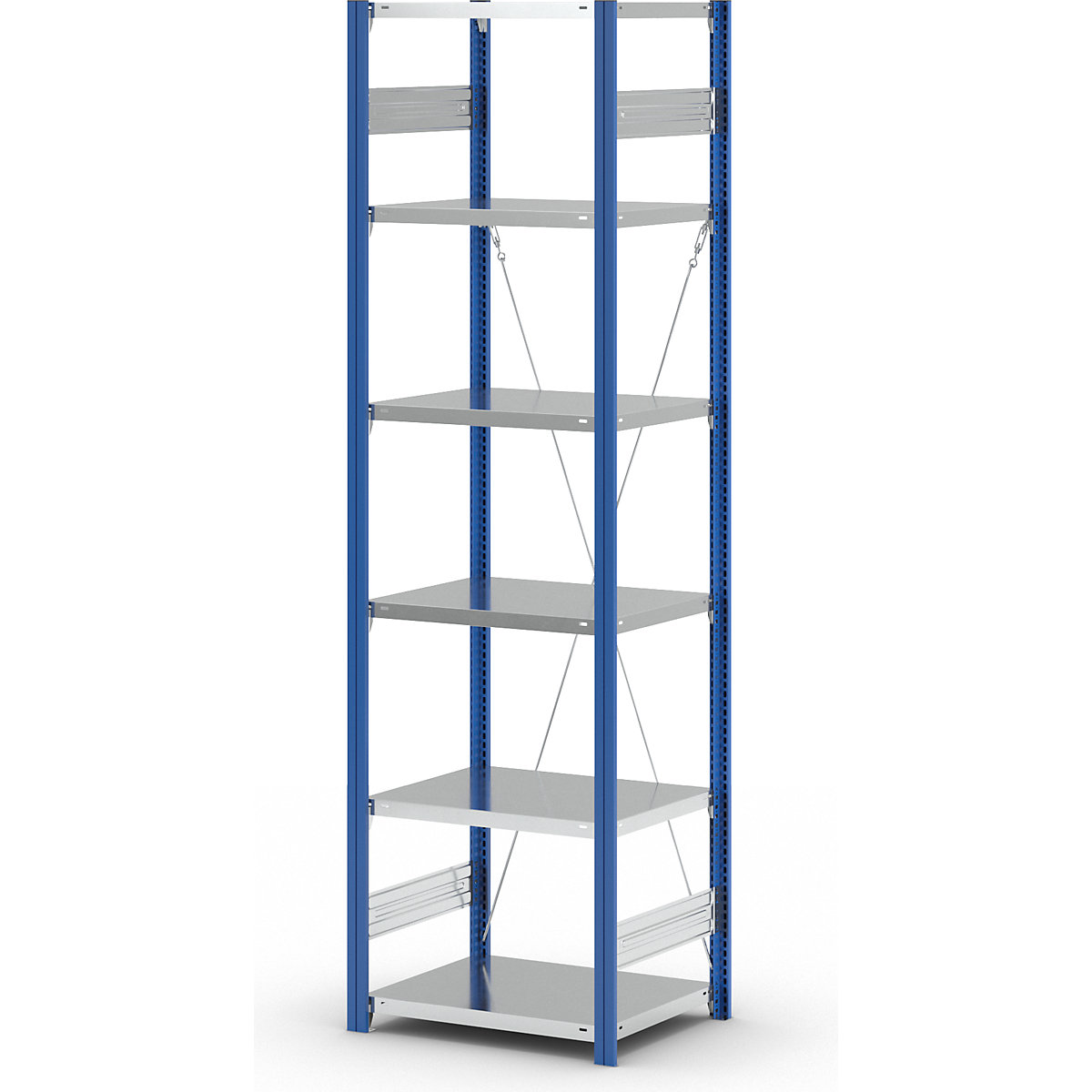 Estantería ensamblable, construcción ligera – eurokraft pro (Imagen del producto 13)-12