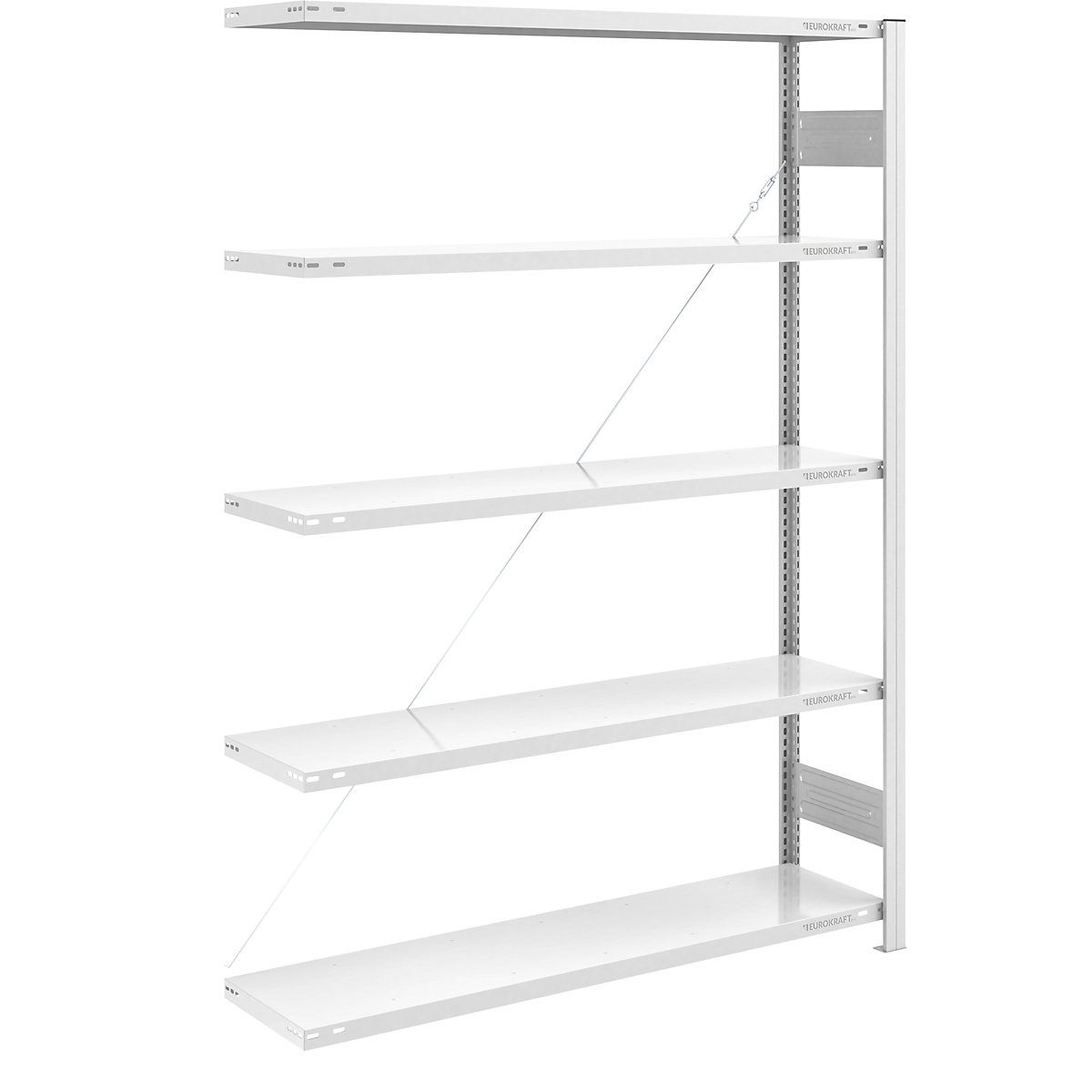 Estantería ensamblable, construcción semipesada &ndash; eurokraft pro