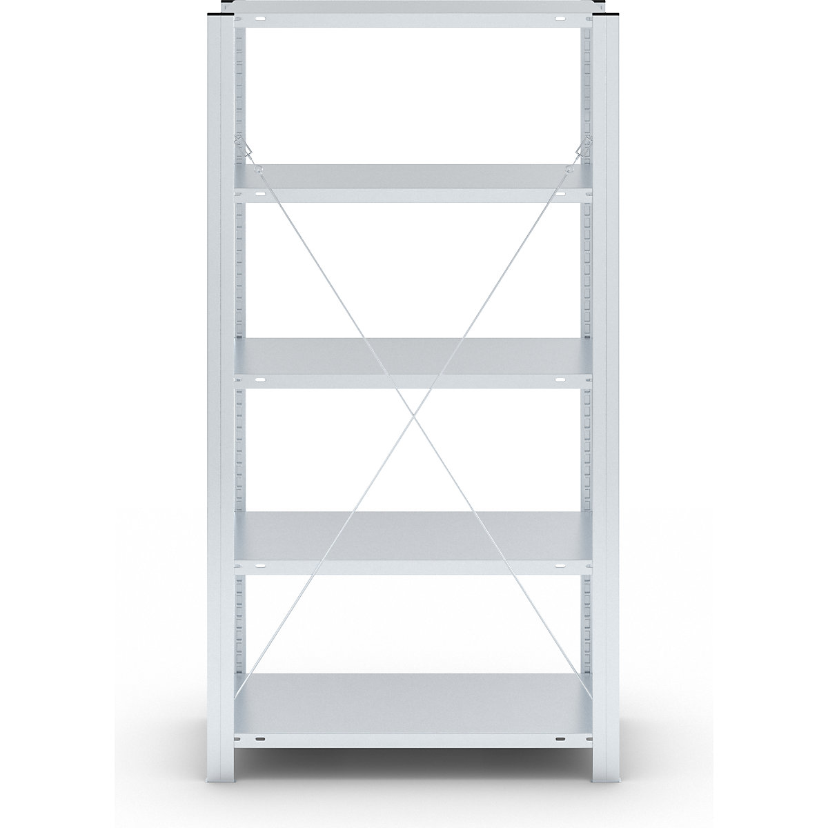 Estantería ensamblable, construcción semipesada – eurokraft pro (Imagen del producto 8)-7