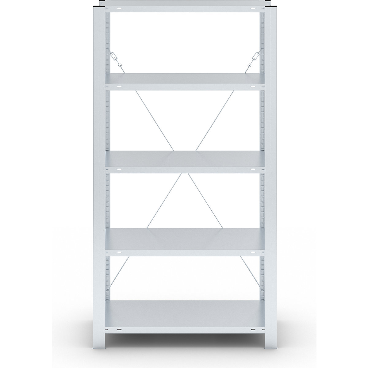 Estantería ensamblable, construcción semipesada – eurokraft pro (Imagen del producto 9)-8