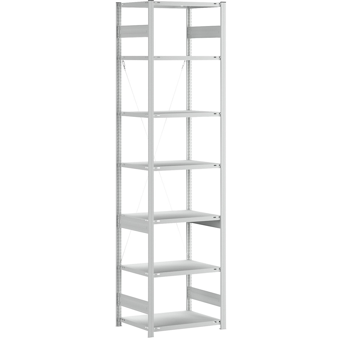 Estantería ensamblable, construcción semipesada &ndash; eurokraft pro