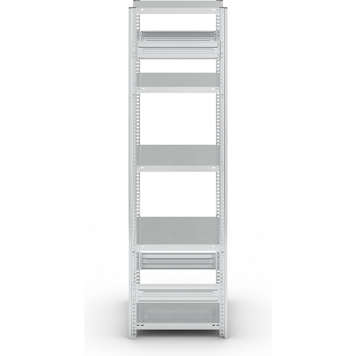 Estantería ensamblable, construcción semipesada – eurokraft pro (Imagen del producto 5)-4