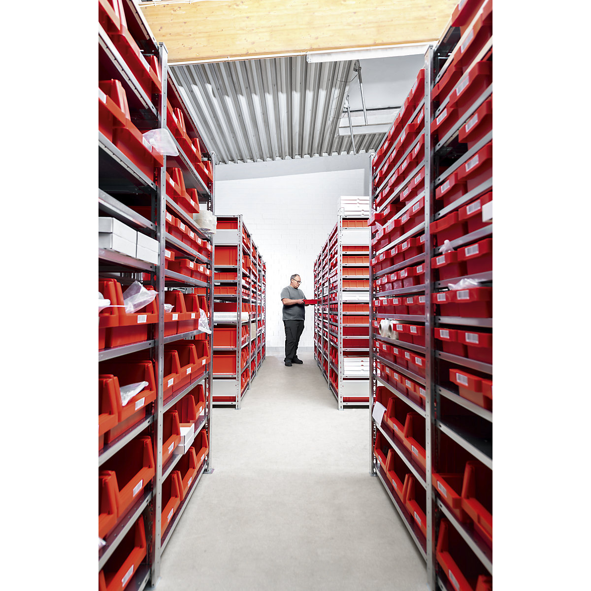 Estantería ensamblable – eurokraft pro (Imagen del producto 7)-6