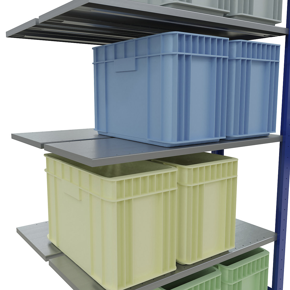 Estantería ensamblable – eurokraft pro (Imagen del producto 10)-9