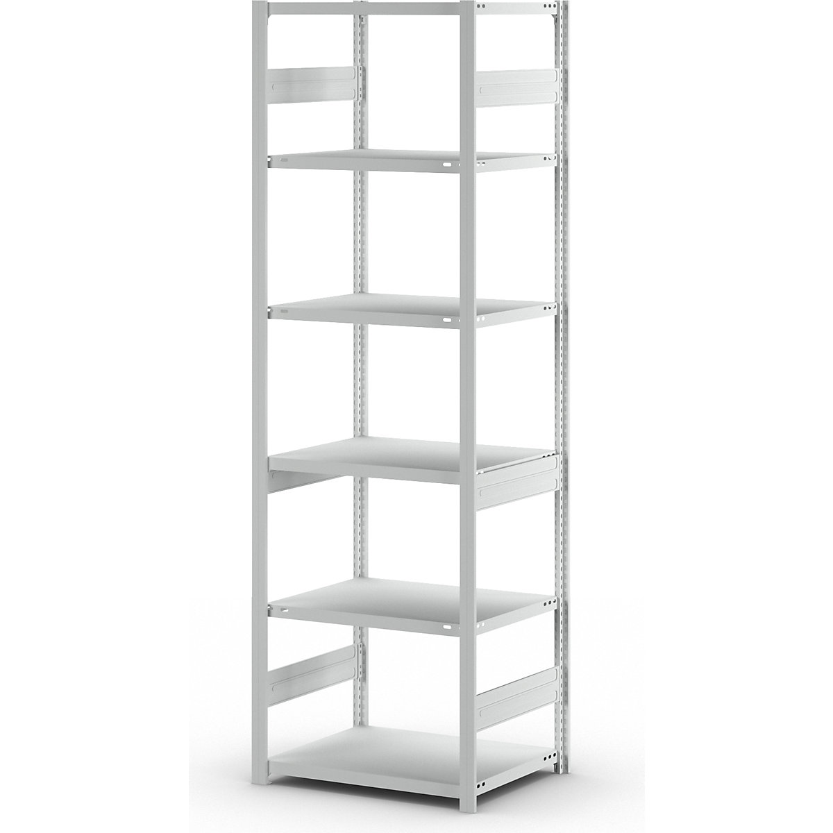 Estantería modular ensamblable, construcción semipesada – eurokraft pro (Imagen del producto 7)-6