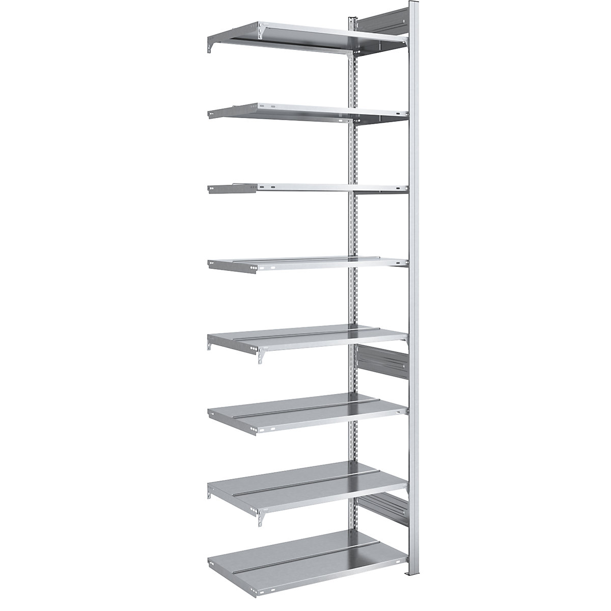 Estantería ensamblable para archivadores, galvanizada &ndash; hofe