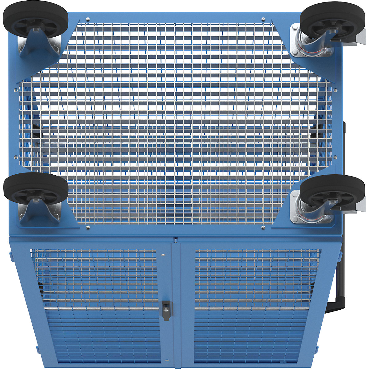 Armario para bombonas de gas – eurokraft pro (Imagen del producto 5)-4