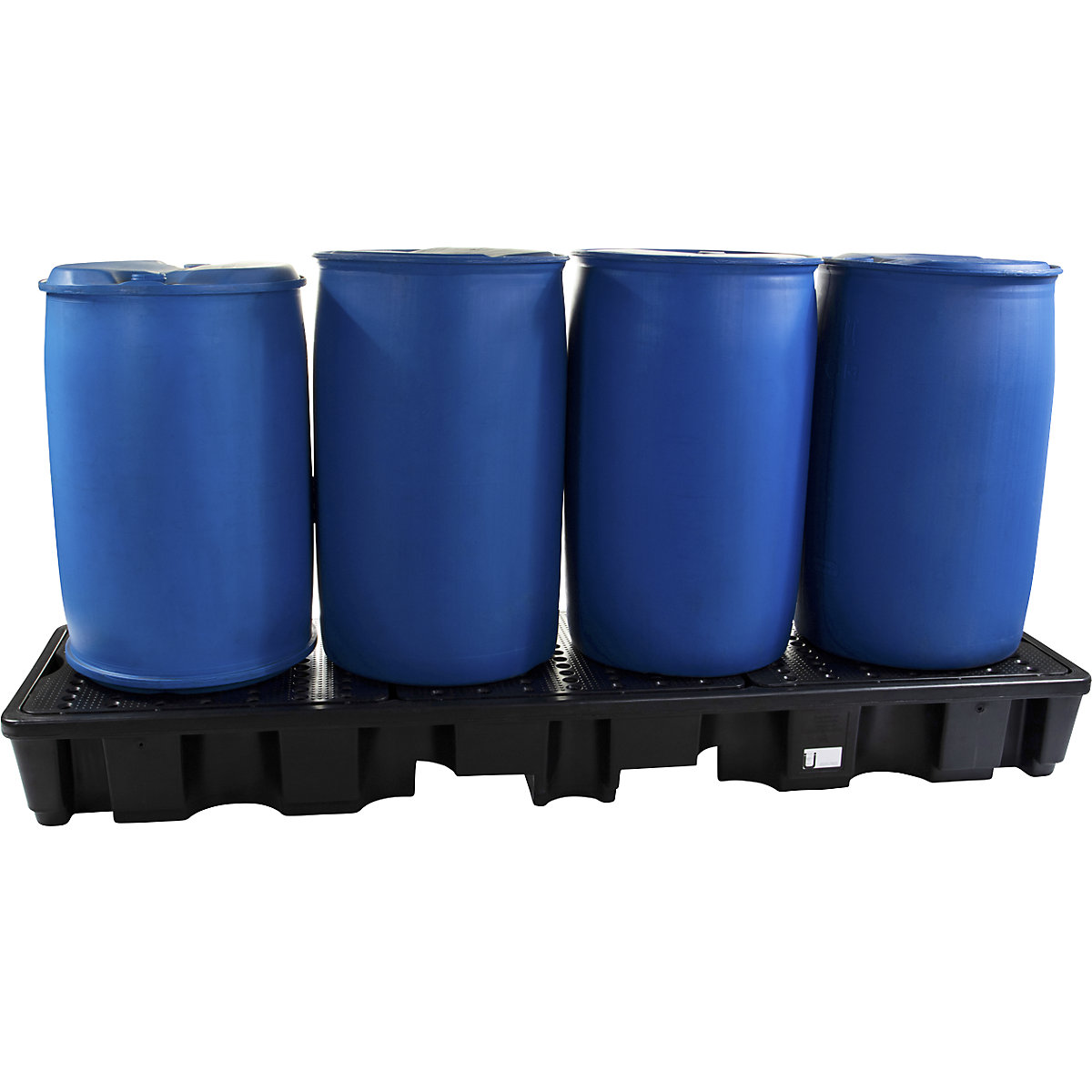 Cubeta colectora de PE para 4 bidones de 200 l (Imagen del producto 4)