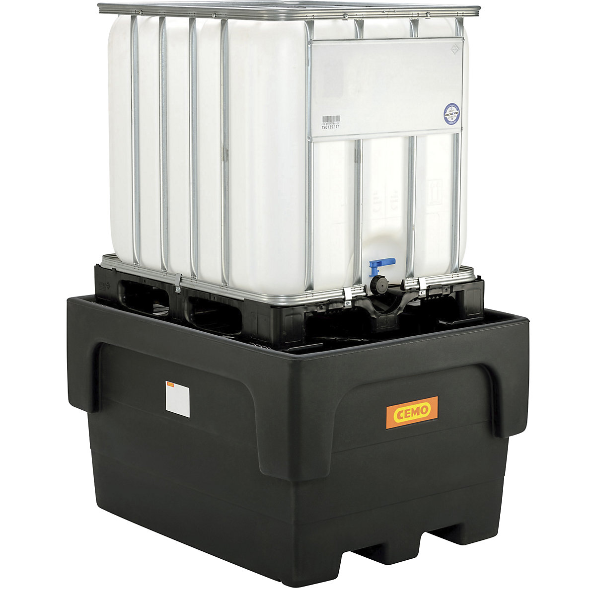 Cubeta colectora de PE para contenedores depósito IBC/KTC – CEMO (Imagen del producto 7)-6