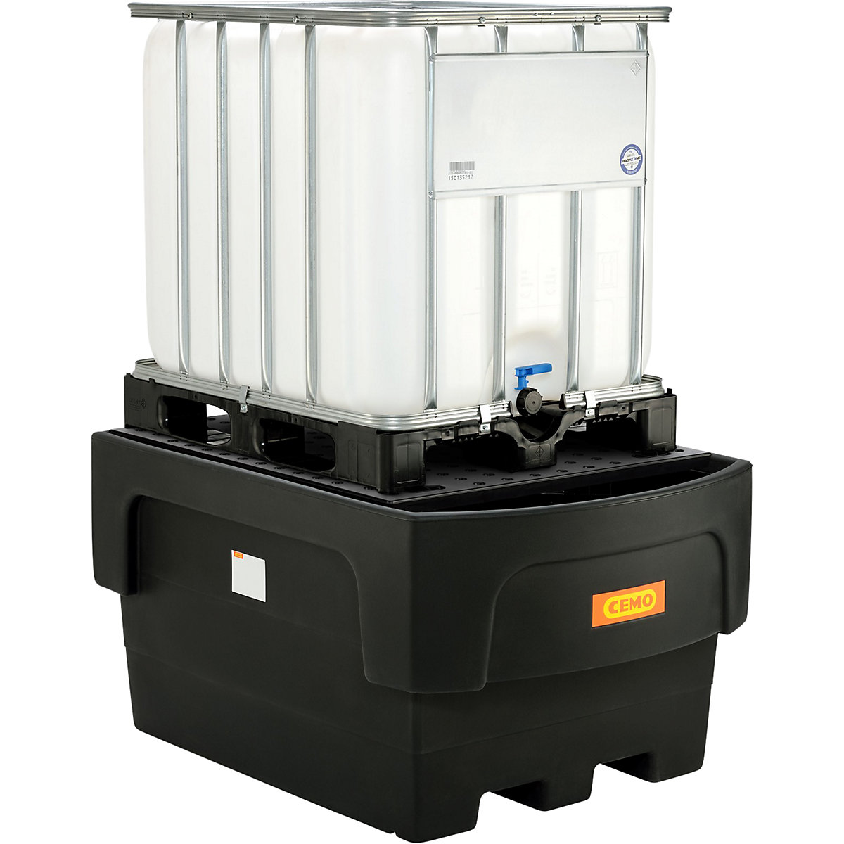 Cubeta colectora de PE para contenedores depósito IBC/KTC – CEMO (Imagen del producto 8)-7