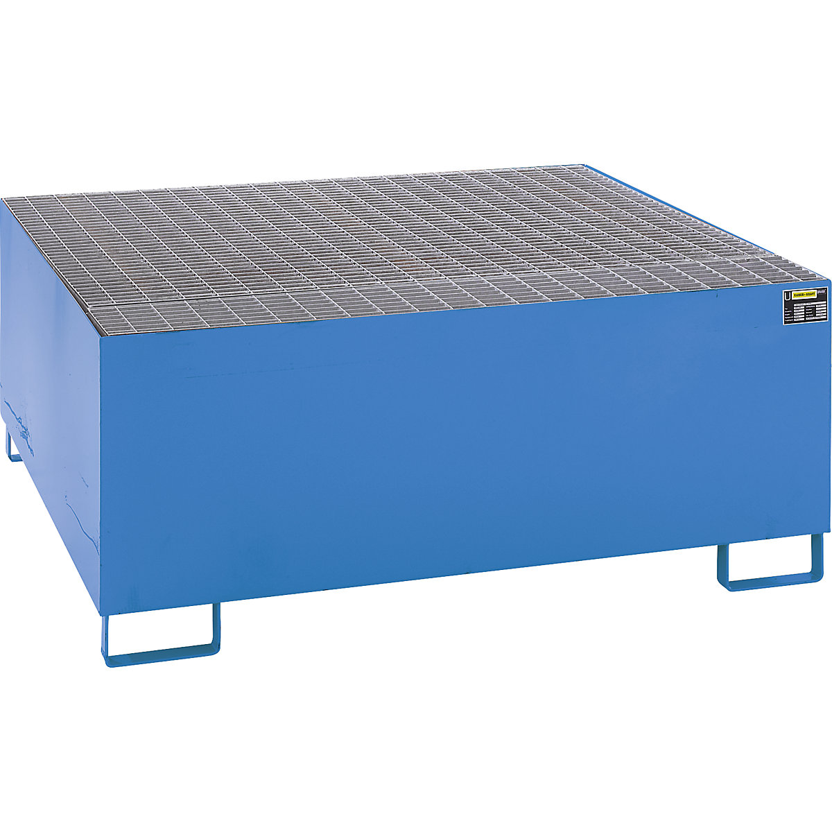 Cubeta colectora de acero para contenedores depósito IBC / KTC – eurokraft pro