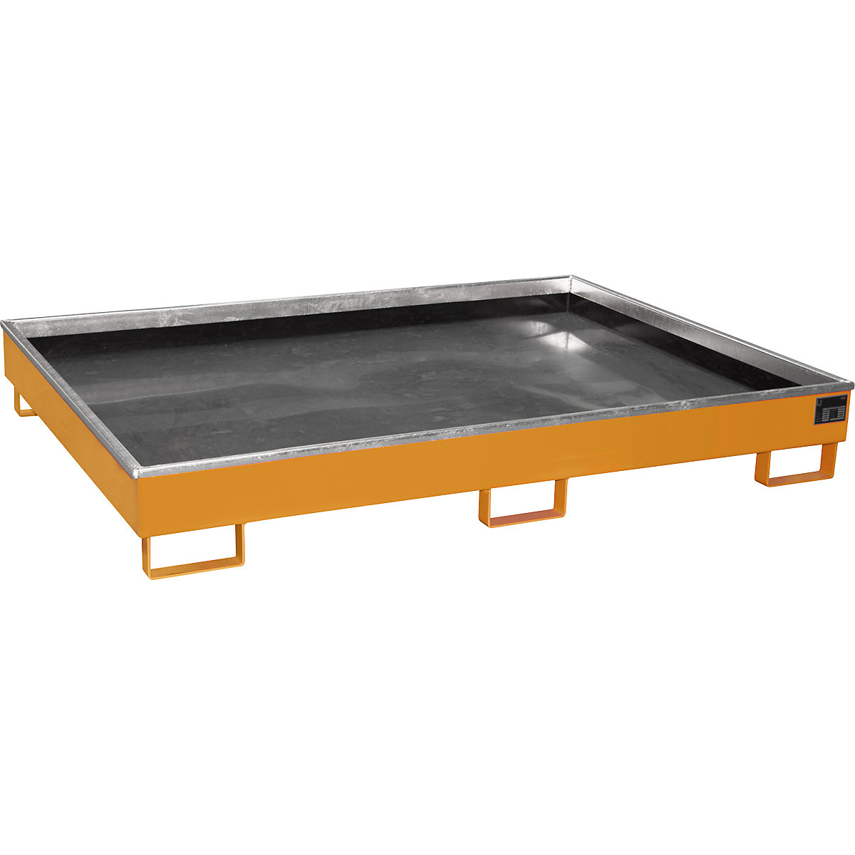 Cubeta de fondo con recipiente interior de PE para estanterías &ndash; eurokraft pro