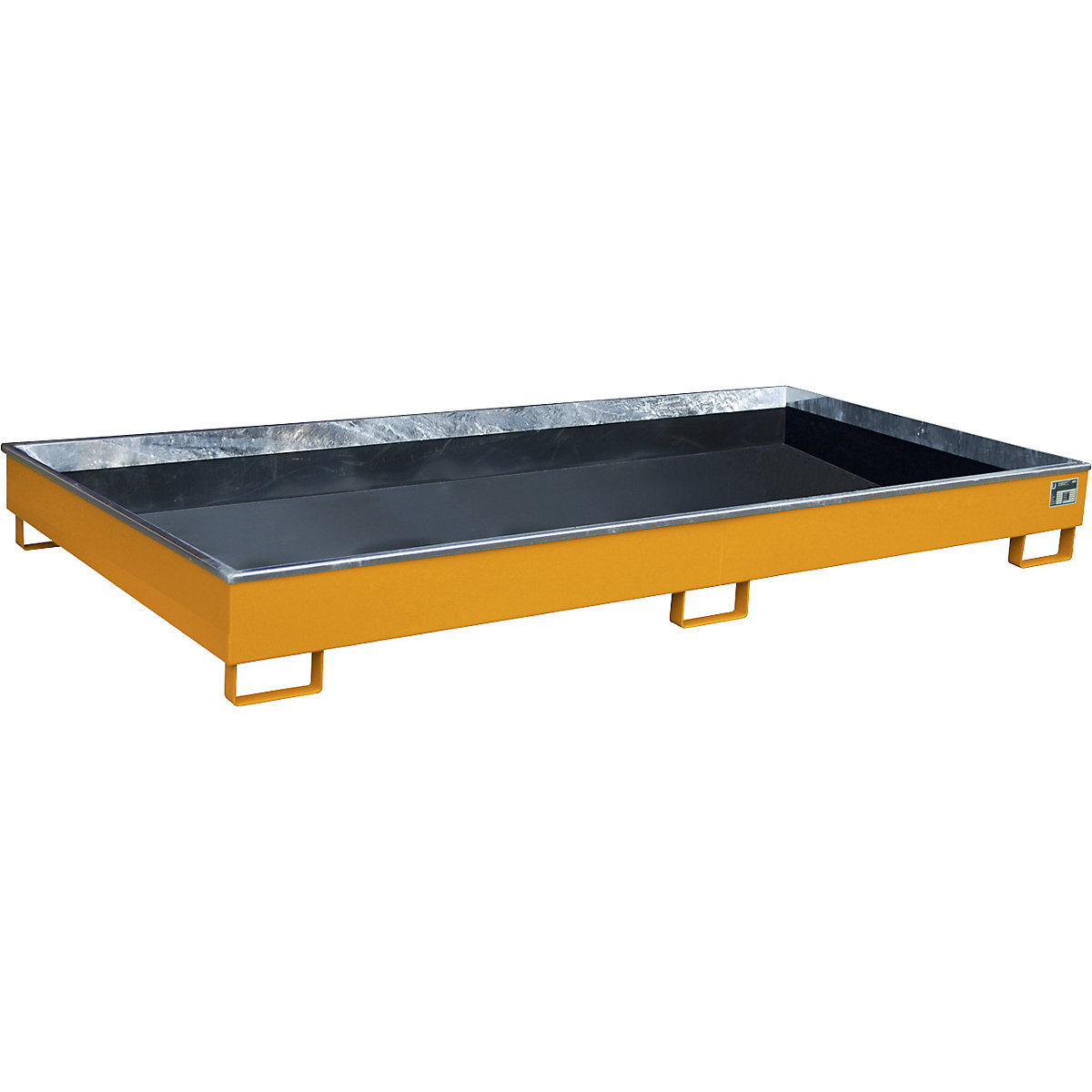 Cubeta de fondo con recipiente interior de PE para estanterías &ndash; eurokraft pro