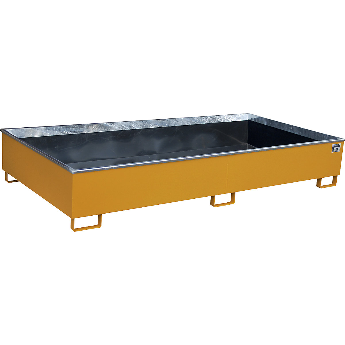 Cubeta de fondo con recipiente interior de PE para estanterías &ndash; eurokraft pro