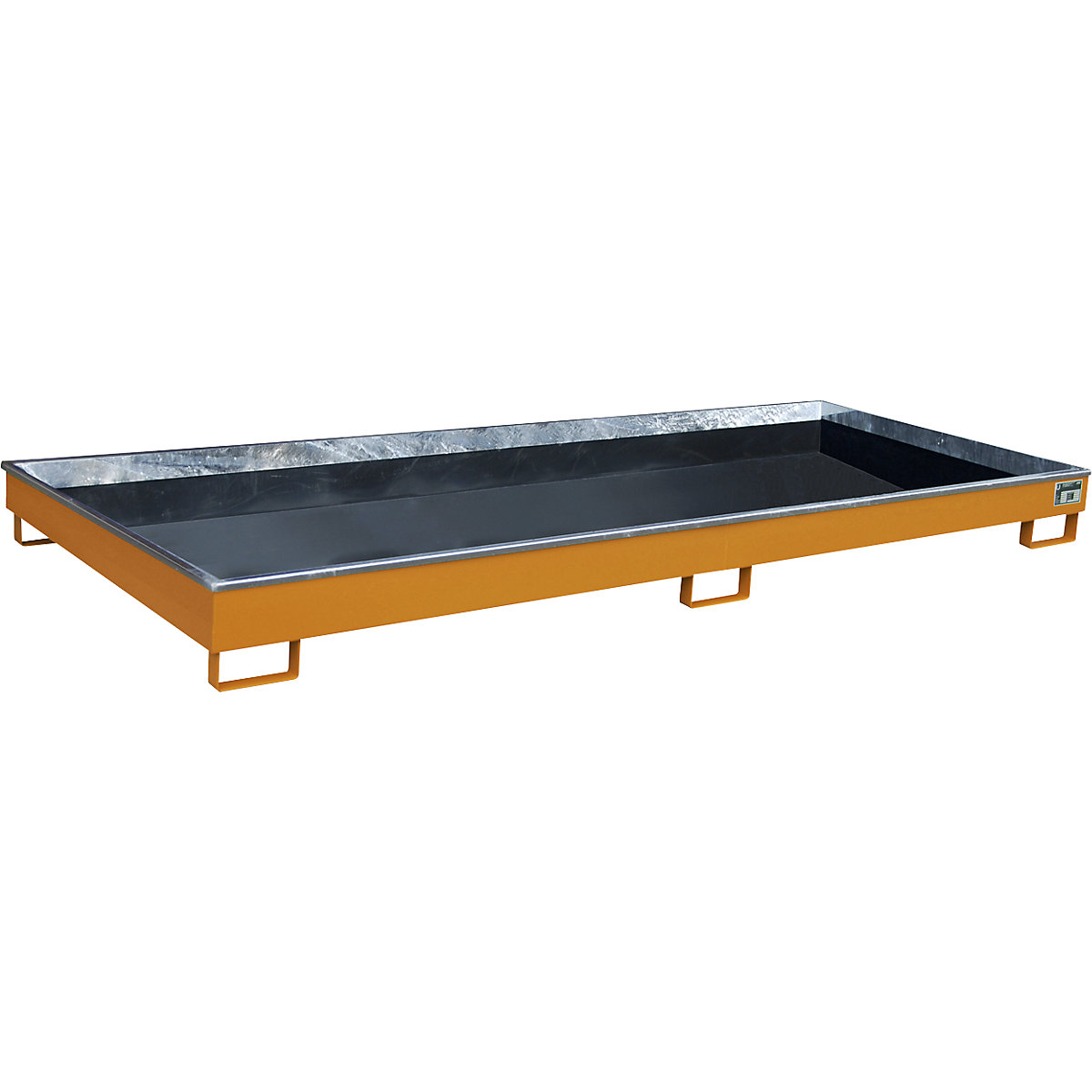 Cubeta de fondo con recipiente interior de PE para estanterías &ndash; eurokraft pro