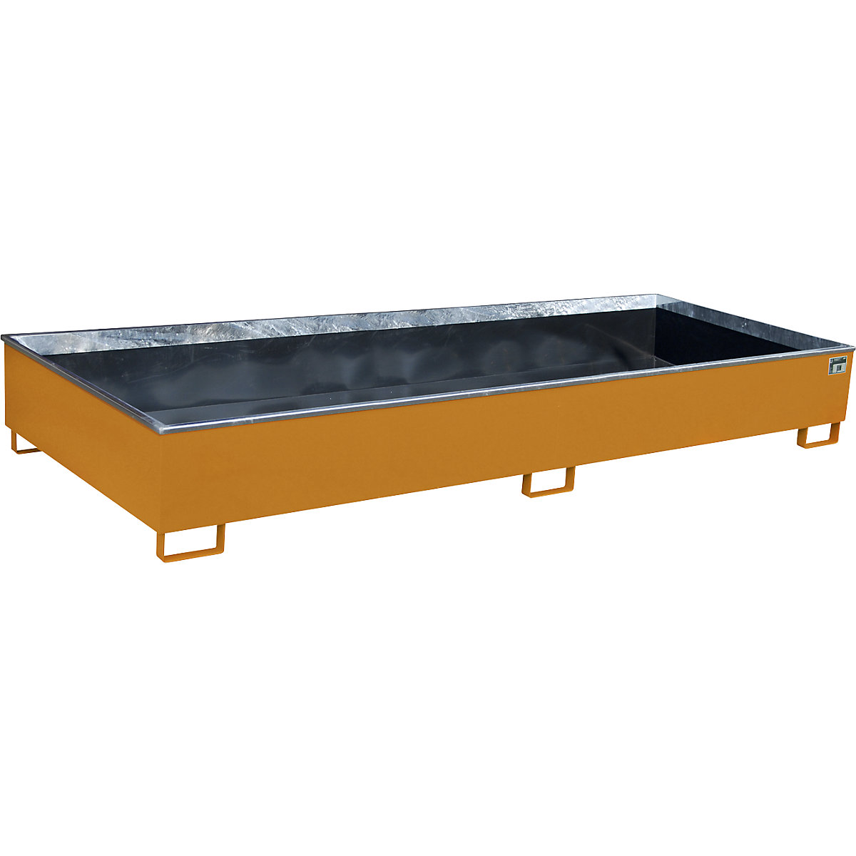 Cubeta de fondo con recipiente interior de PE para estanterías &ndash; eurokraft pro