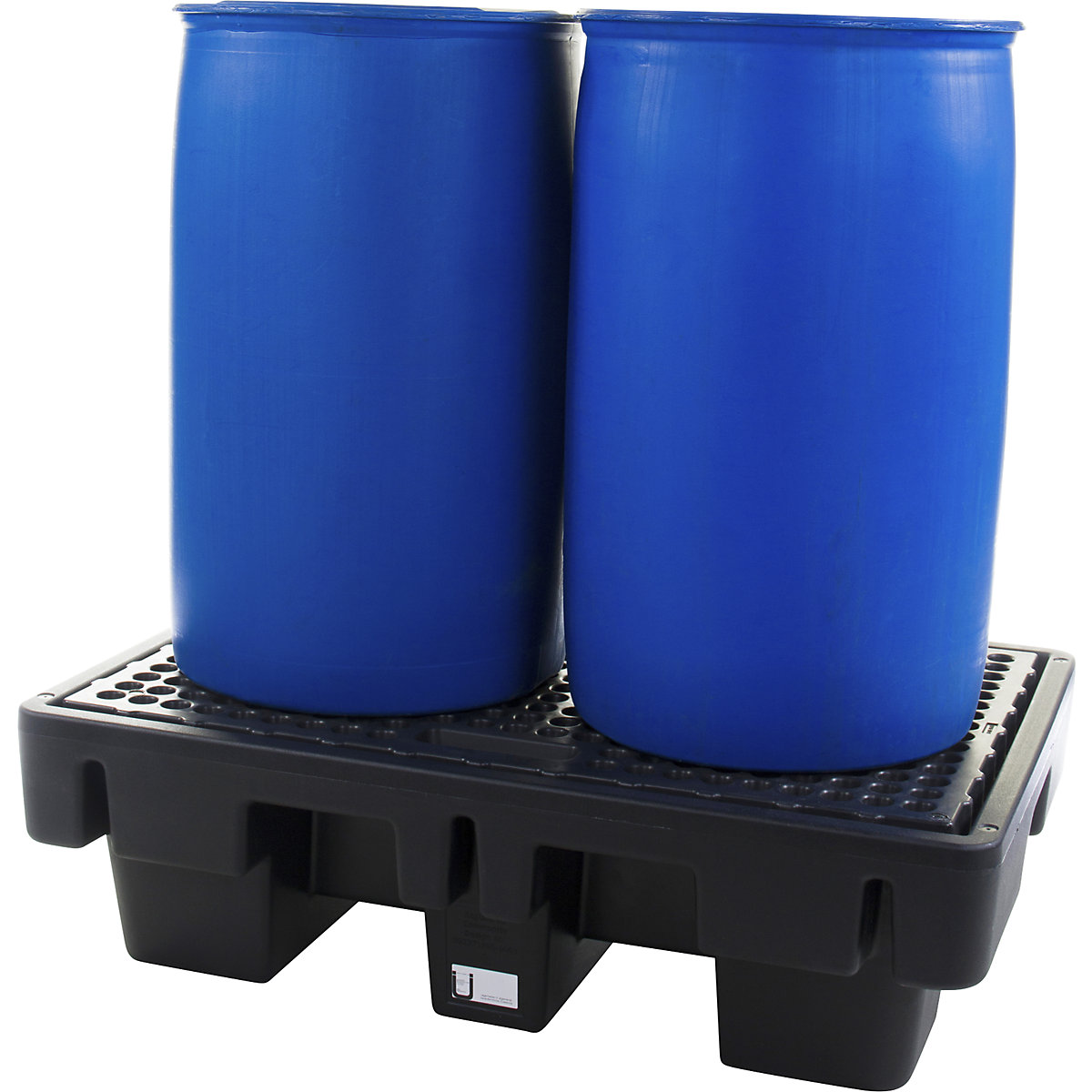 Cubeta colectora de PE para 2 bidones de 200 l (Imagen del producto 4)-3