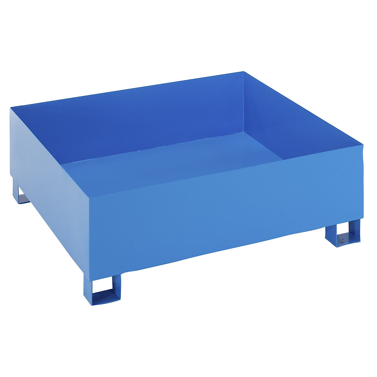 Cubeta colectora de acero para bidones de 200 l &ndash; eurokraft basic