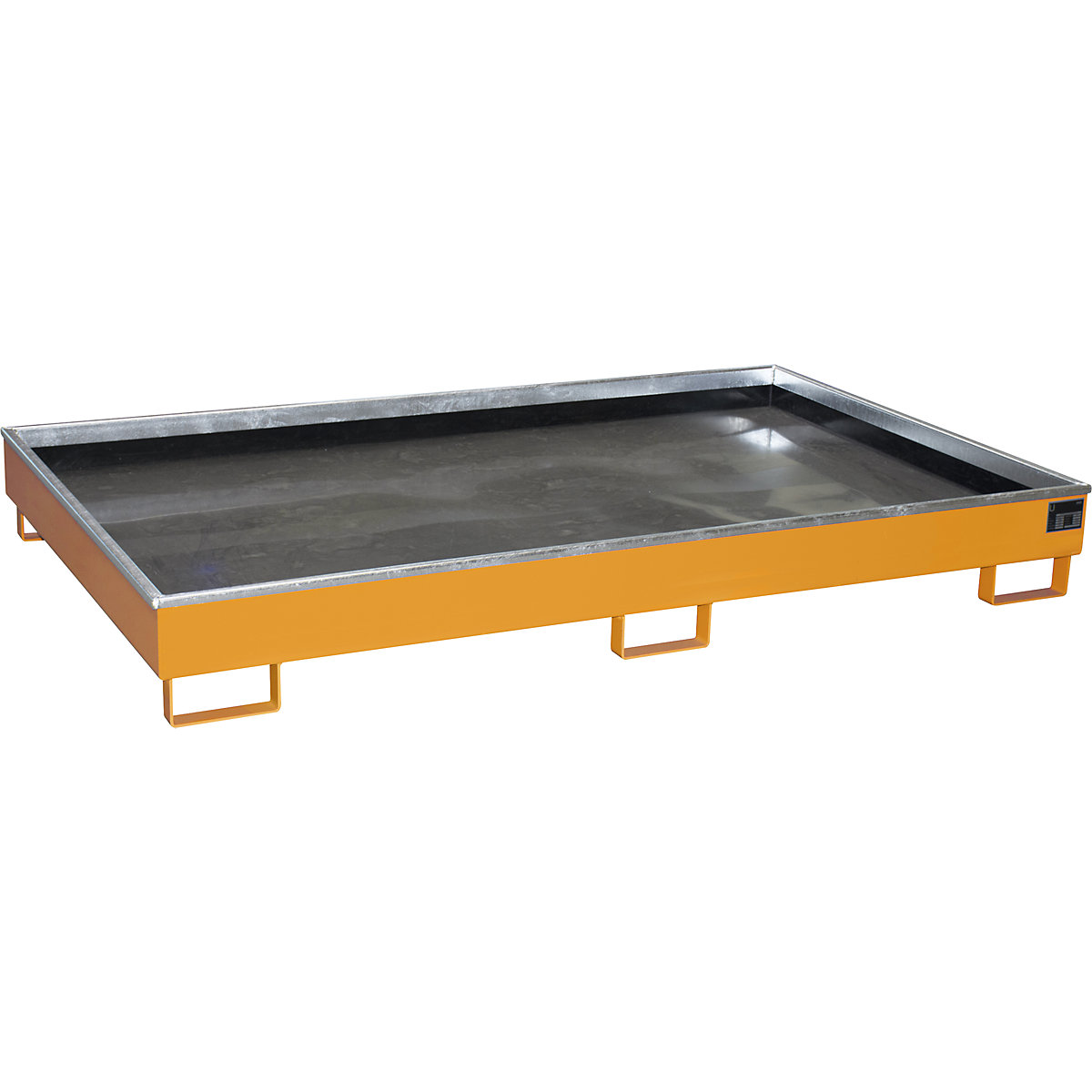 Cubeta de fondo con recipiente interior de PE para estanterías &ndash; eurokraft pro