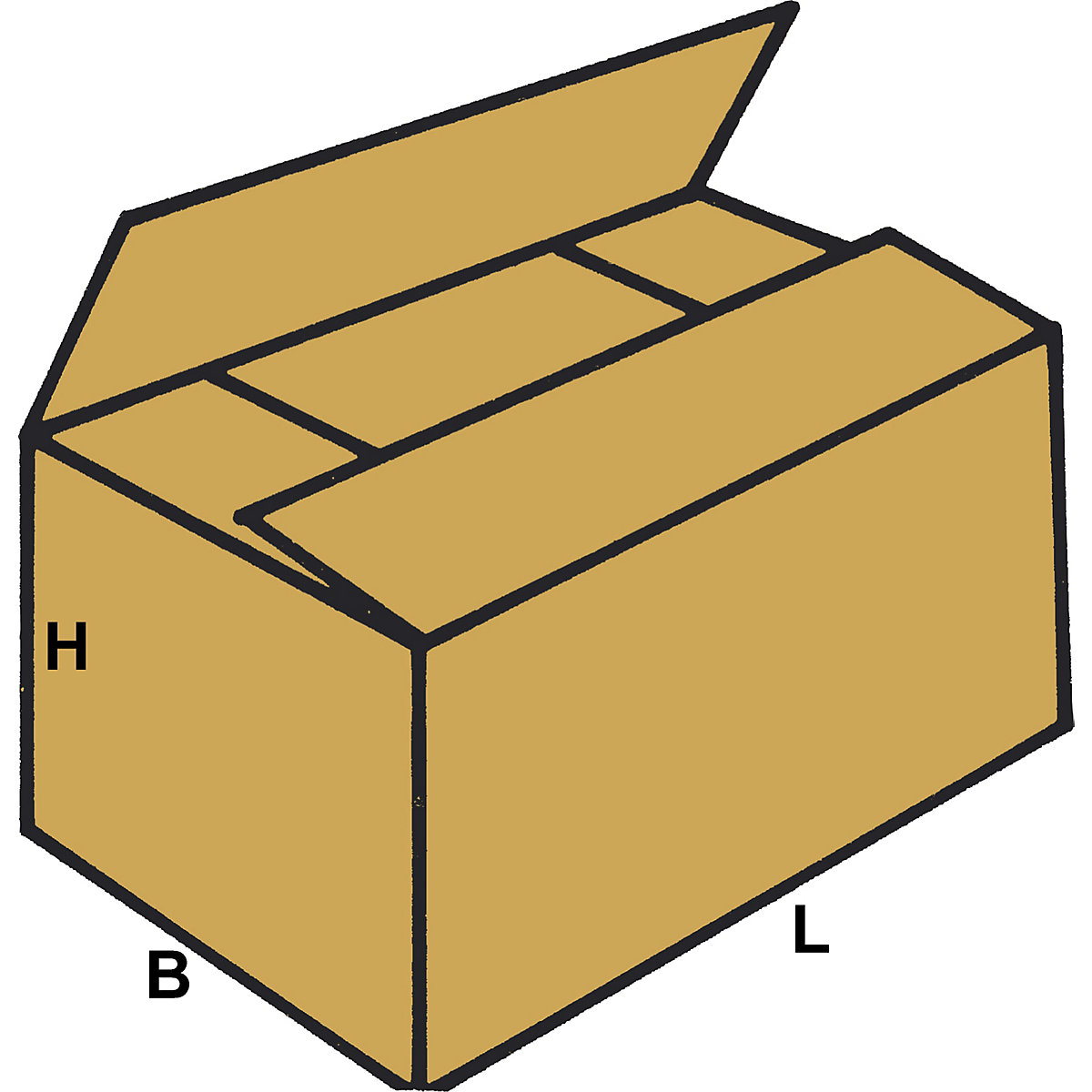 EUROKRAFTbasic – Cutie de carton pliantă SPEEDBOX (Imagine produs 11)