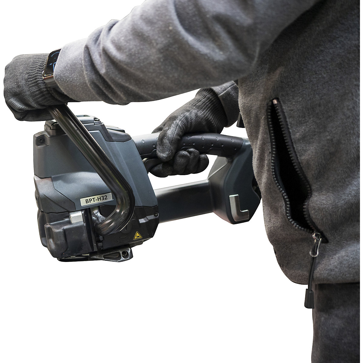 Dispozitiv de legare pentru bandă de oțel, cu acumulator – ratioform (Imagine produs 3)-2