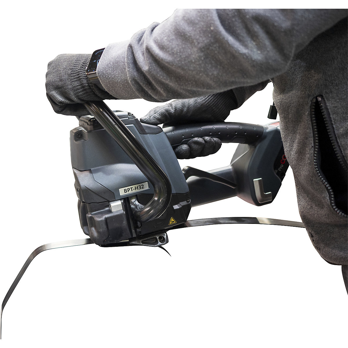 Dispozitiv de legare pentru bandă de oțel, cu acumulator – ratioform (Imagine produs 9)-8