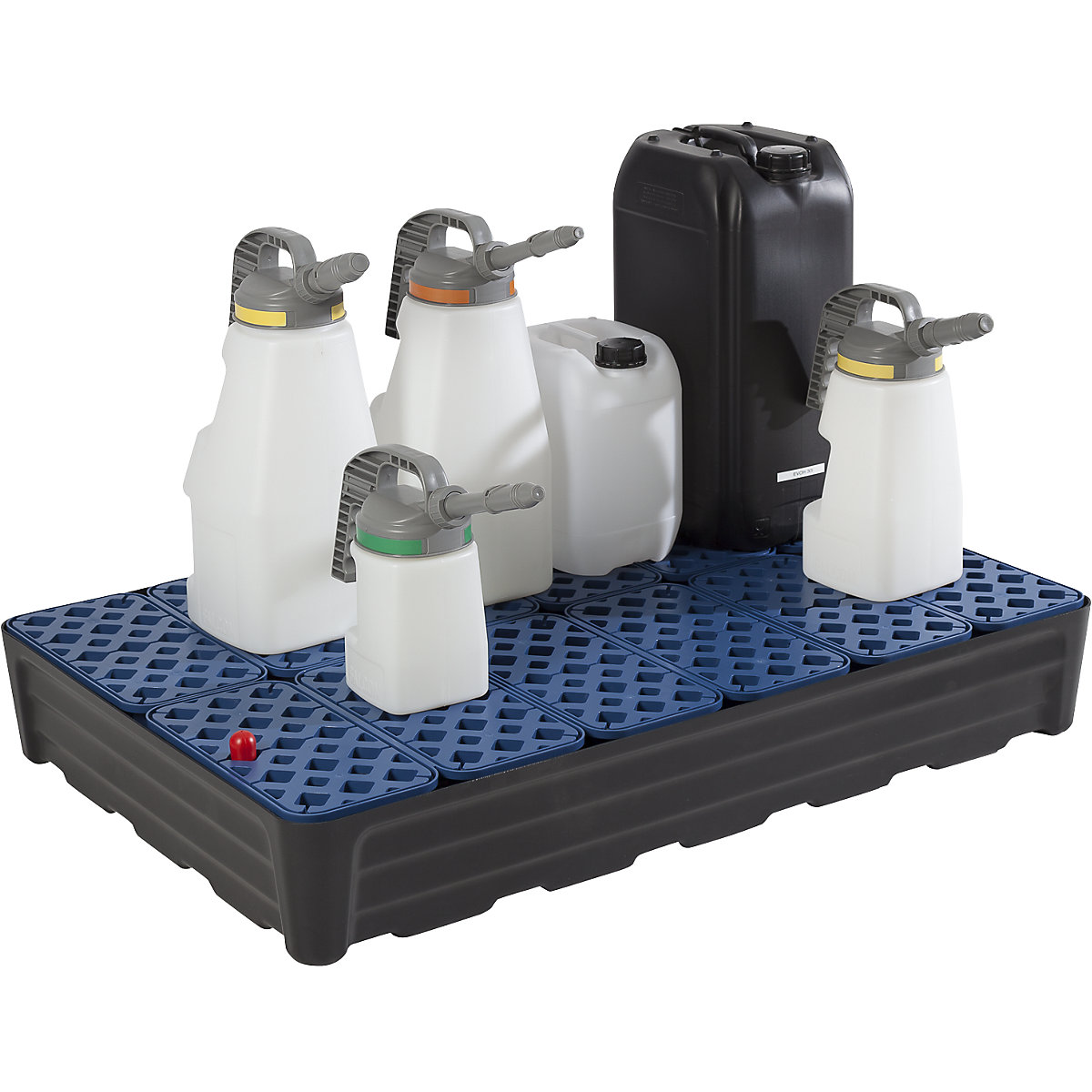 Vasca universale in PE per taniche – eurokraft pro (Foto prodotto 5)-4