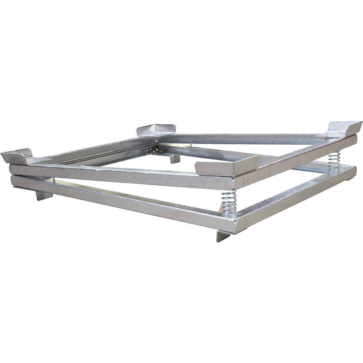 Svuotatore di residui IBC per scaffali per palette – eurokraft pro (Foto prodotto 3)-2