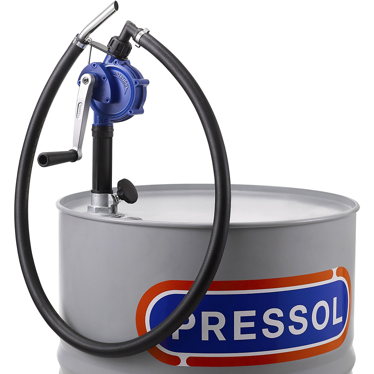 Pompa a mano rotativa con accessori – PRESSOL (Foto prodotto 2)-1