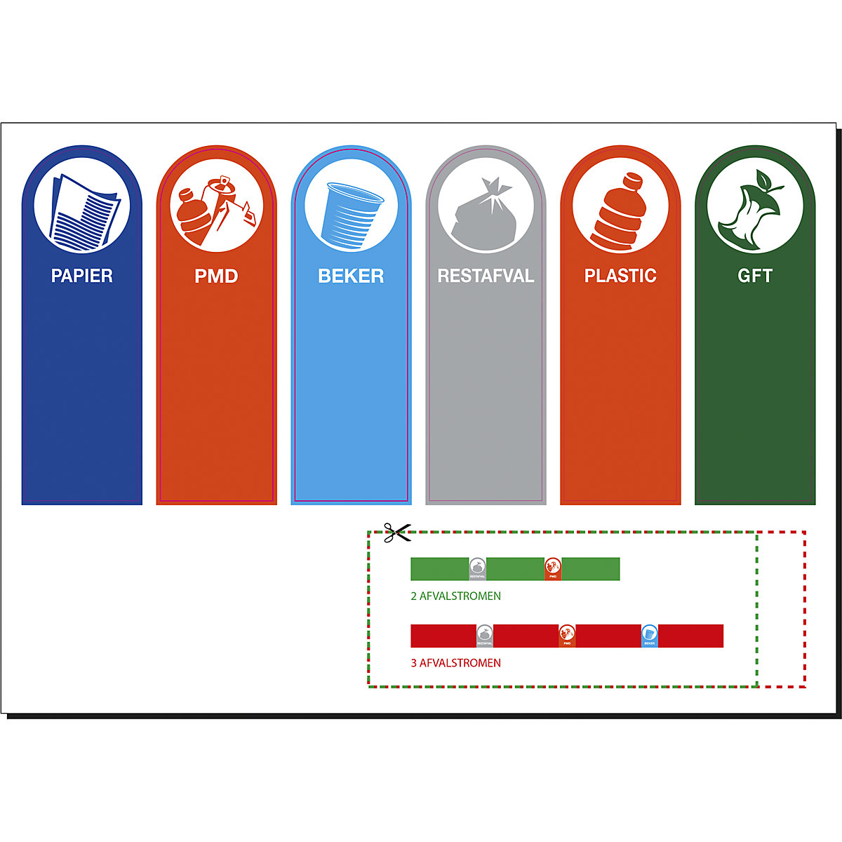 Contenitore per la raccolta differenziata RecycloKick (Foto prodotto 11)-10