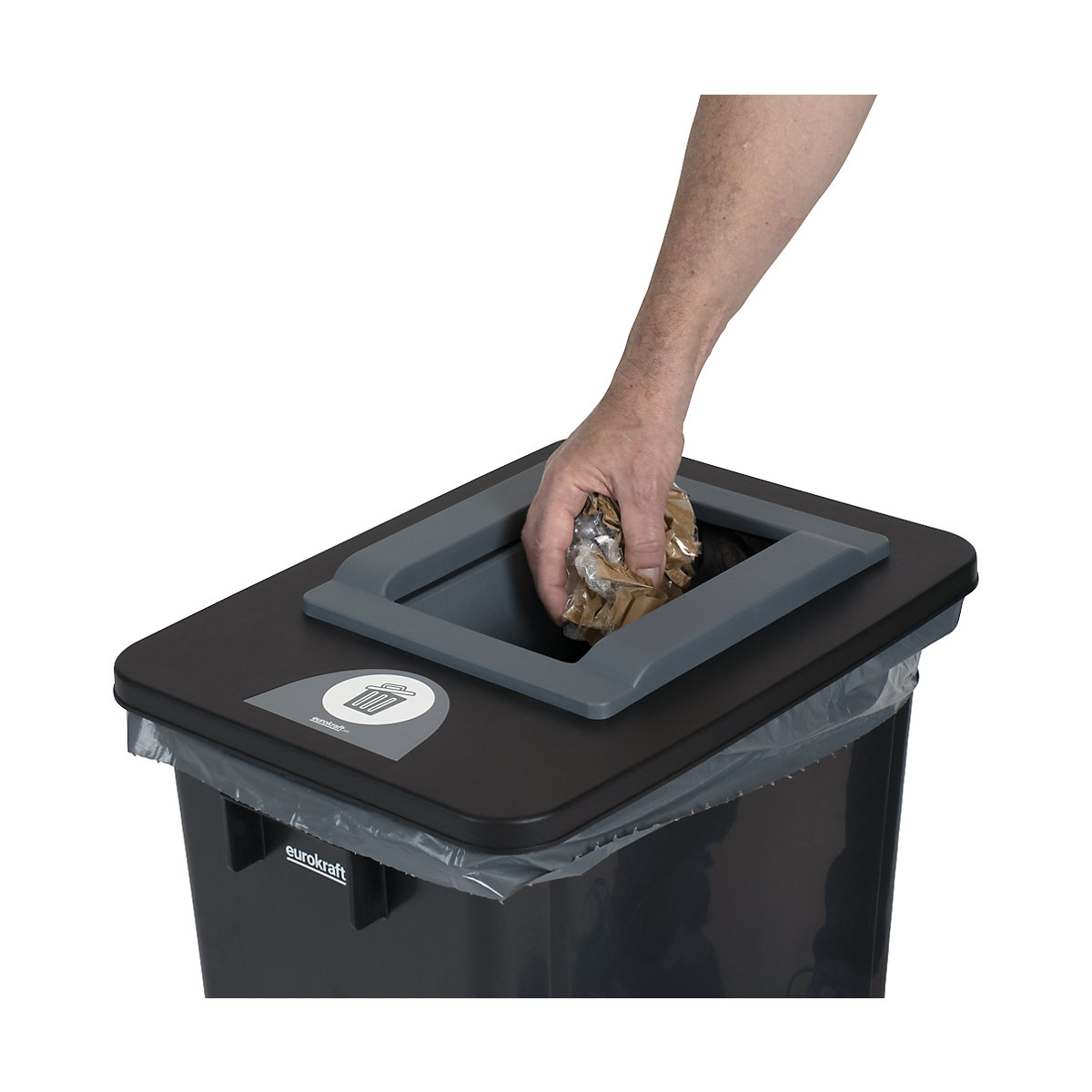 Contenitore per la raccolta differenziata – eurokraft pro (Foto prodotto 26)-25