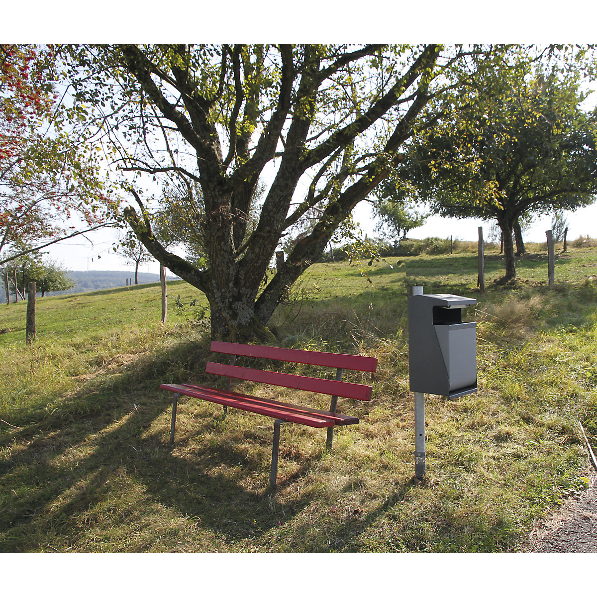 Cestino per esterni, acciaio (Foto prodotto 4)-3