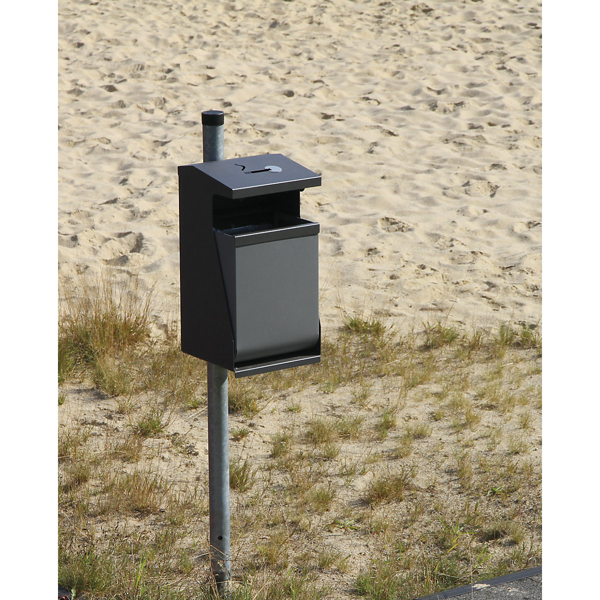 Cestino per esterni, acciaio (Foto prodotto 5)-4