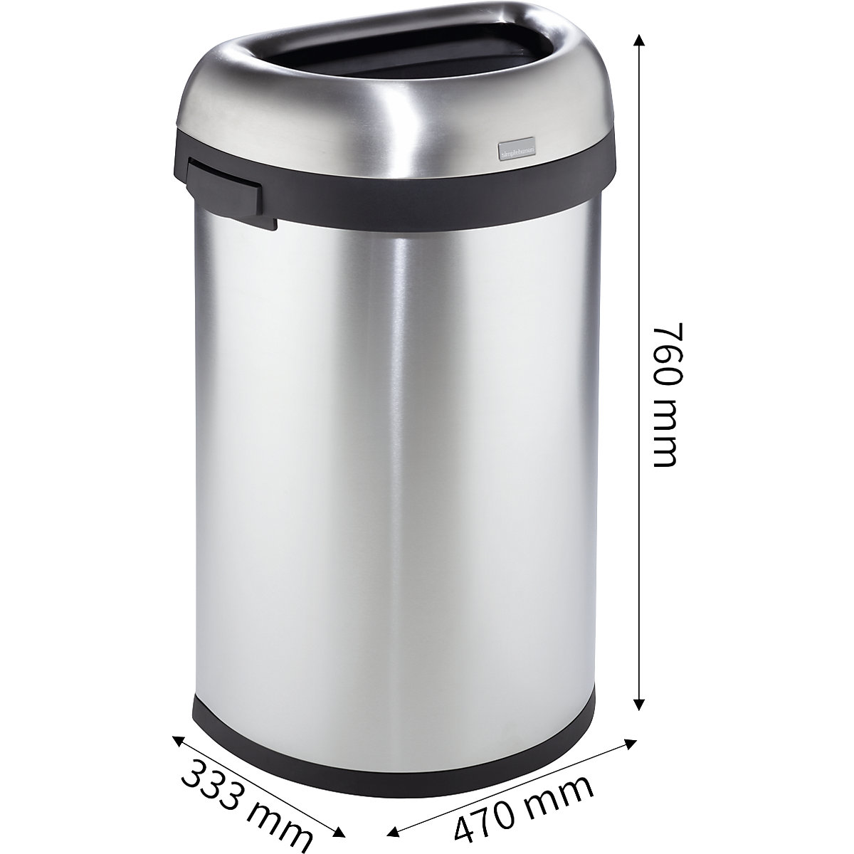 Contenitore per rifiuti con apertura – simplehuman (Foto prodotto 3)-2