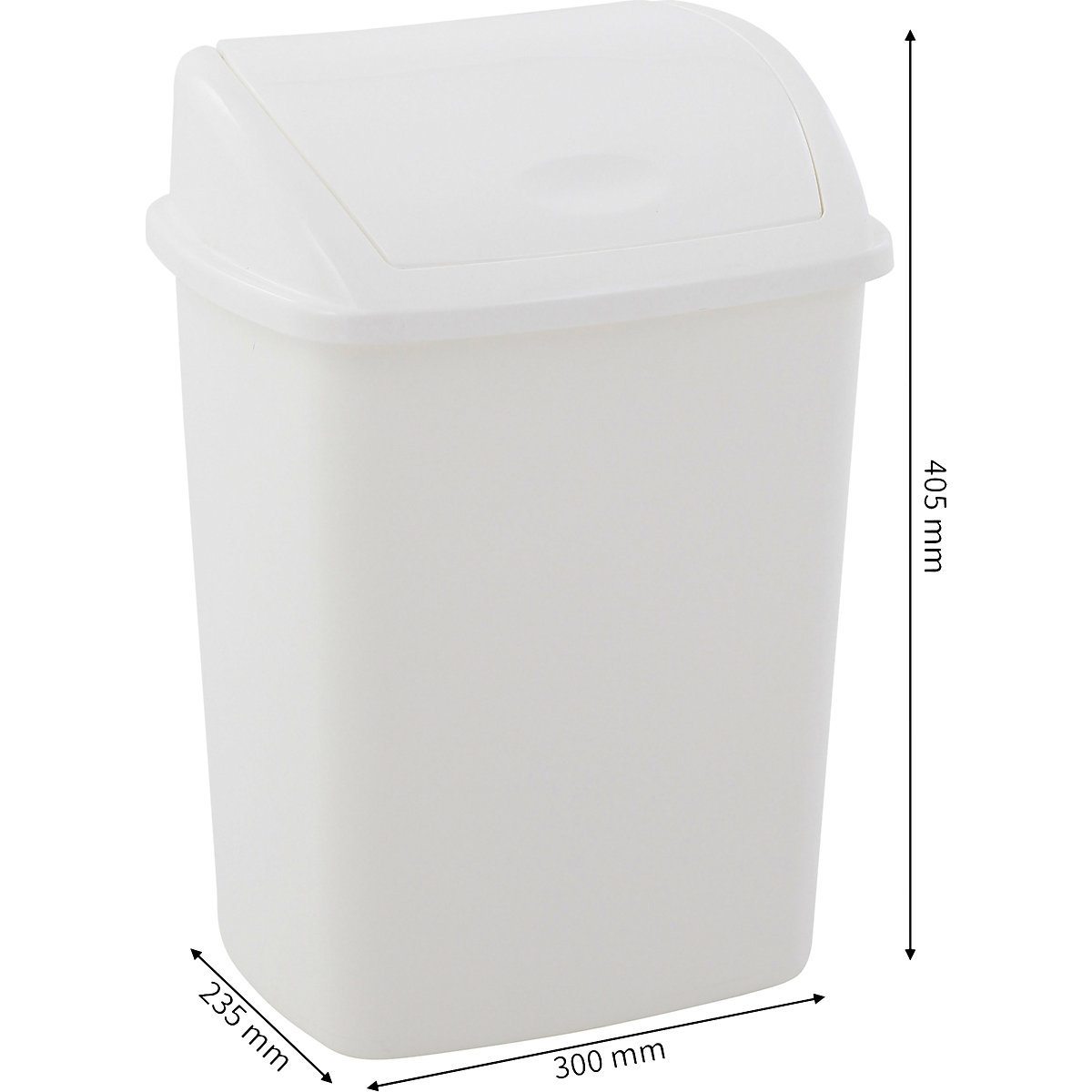 Contenitore per rifiuti con coperchio basculante (Foto prodotto 3)-2