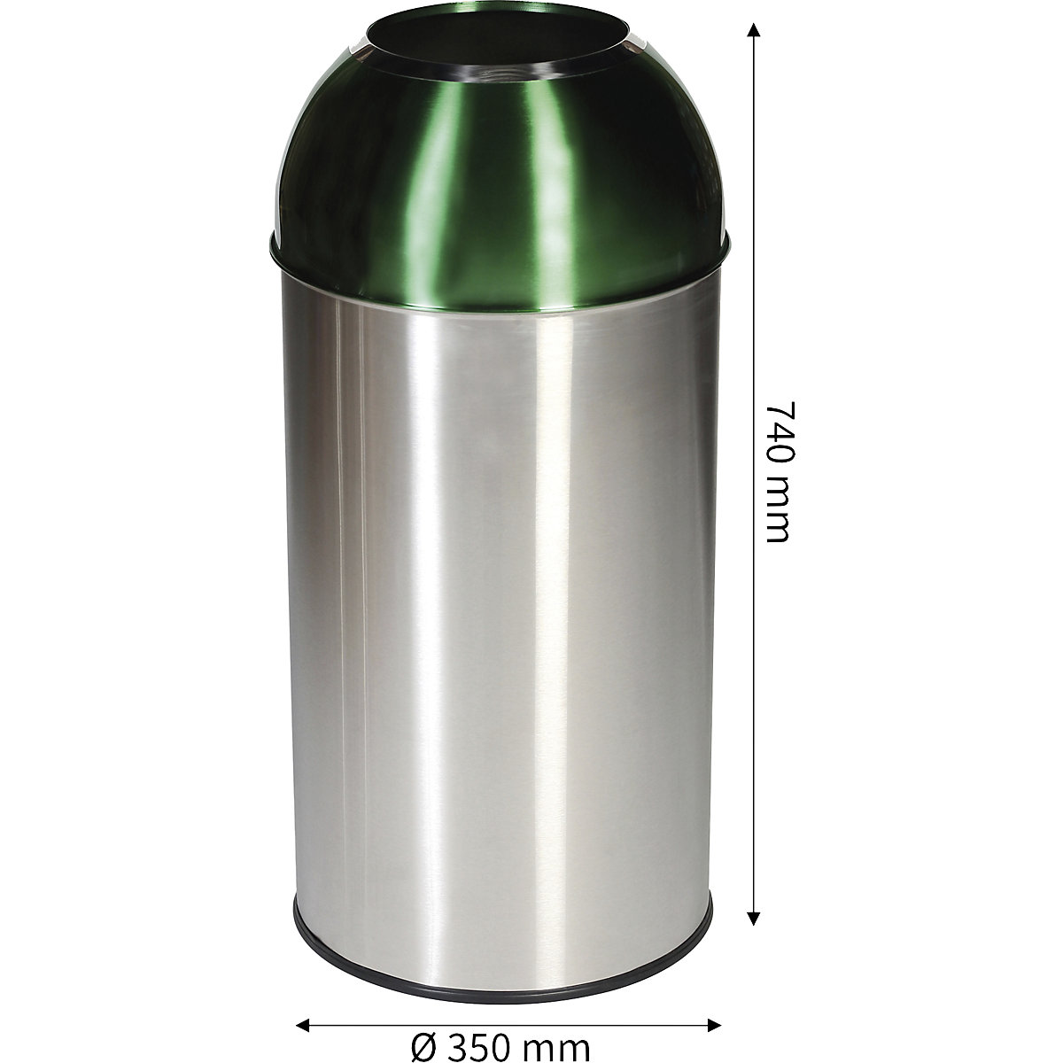 Contenitore per rifiuti in acciaio inox – Probbax (Foto prodotto 16)-15