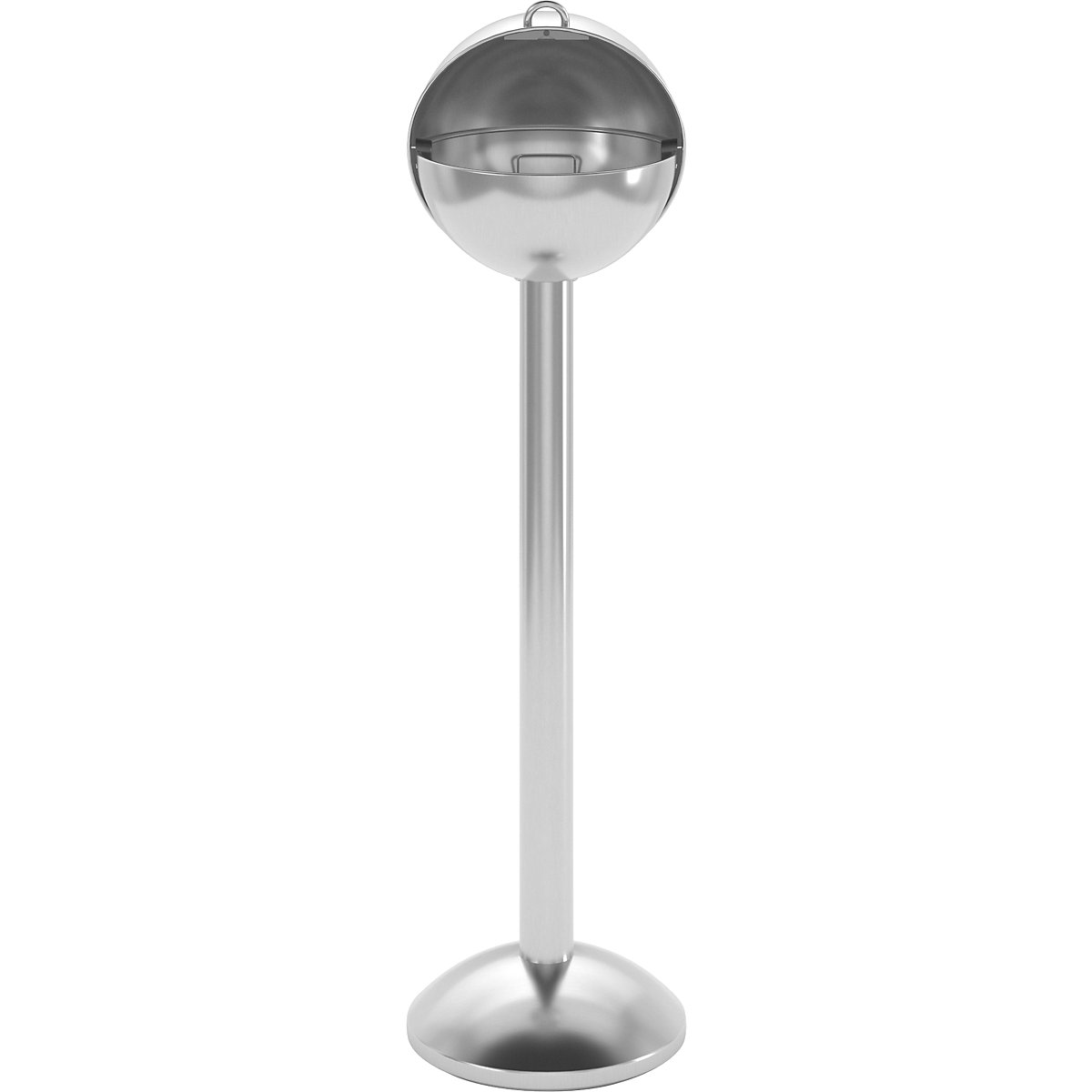 Posacenere autoportante a sfera in acciaio inox – VAR (Foto prodotto 4)-3