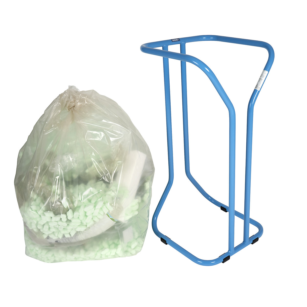 Sacchi per rifiuti supercapienti, PCR LDPE – eurokraft basic (Foto prodotto 12)-11