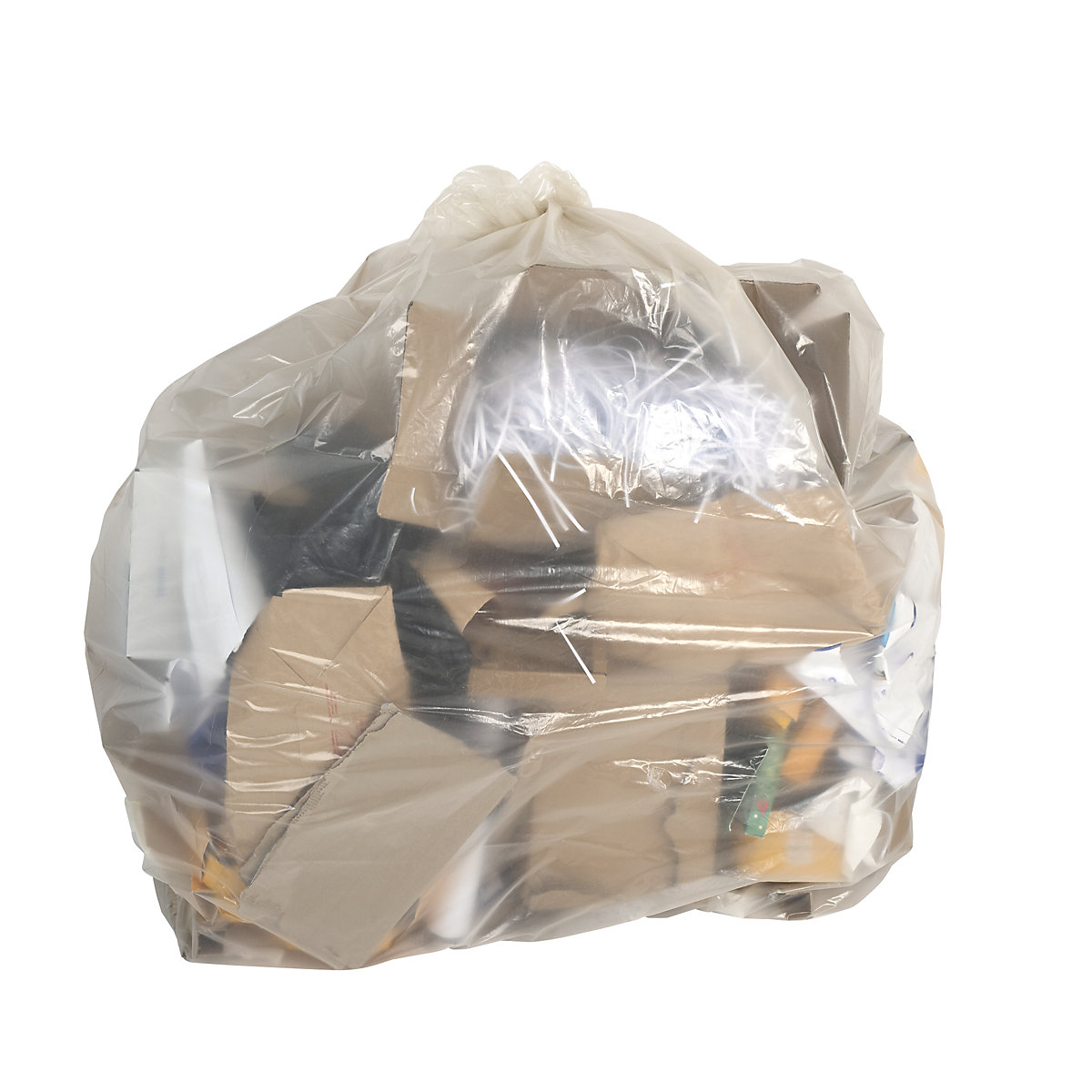 Sacchi per rifiuti supercapienti, PCR LDPE – eurokraft basic (Foto prodotto 9)-8