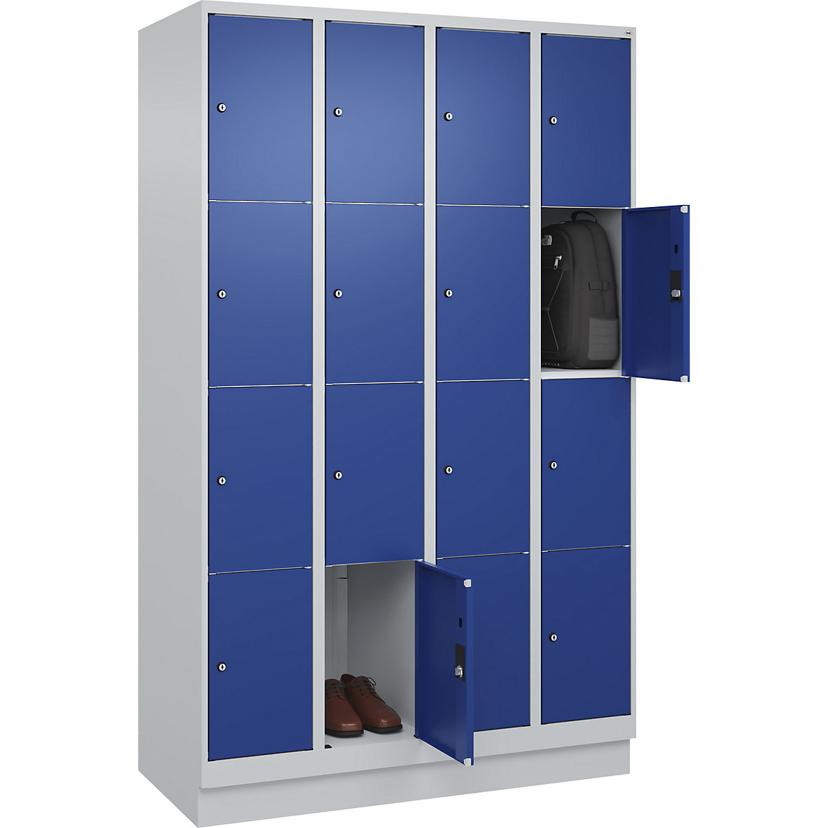 Dulap cu 4 compartimente cu încuietoare Classic PLUS – C+P