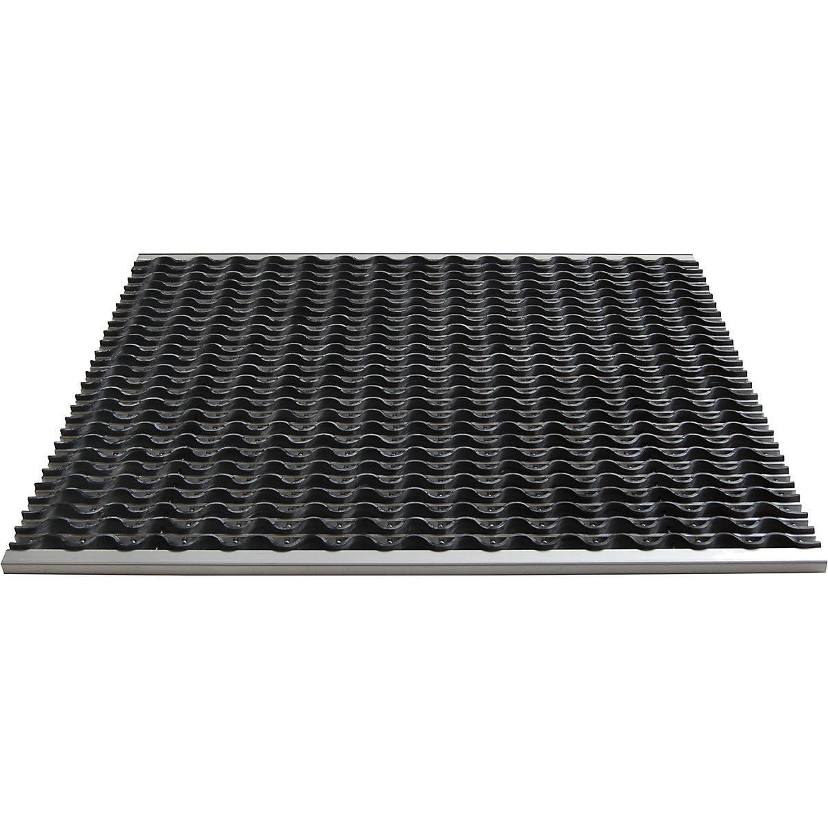 Sistem din aluminiu pentru reținerea impurităților, inserție din cauciuc, lung. x lăț. 785 x 585 mm
