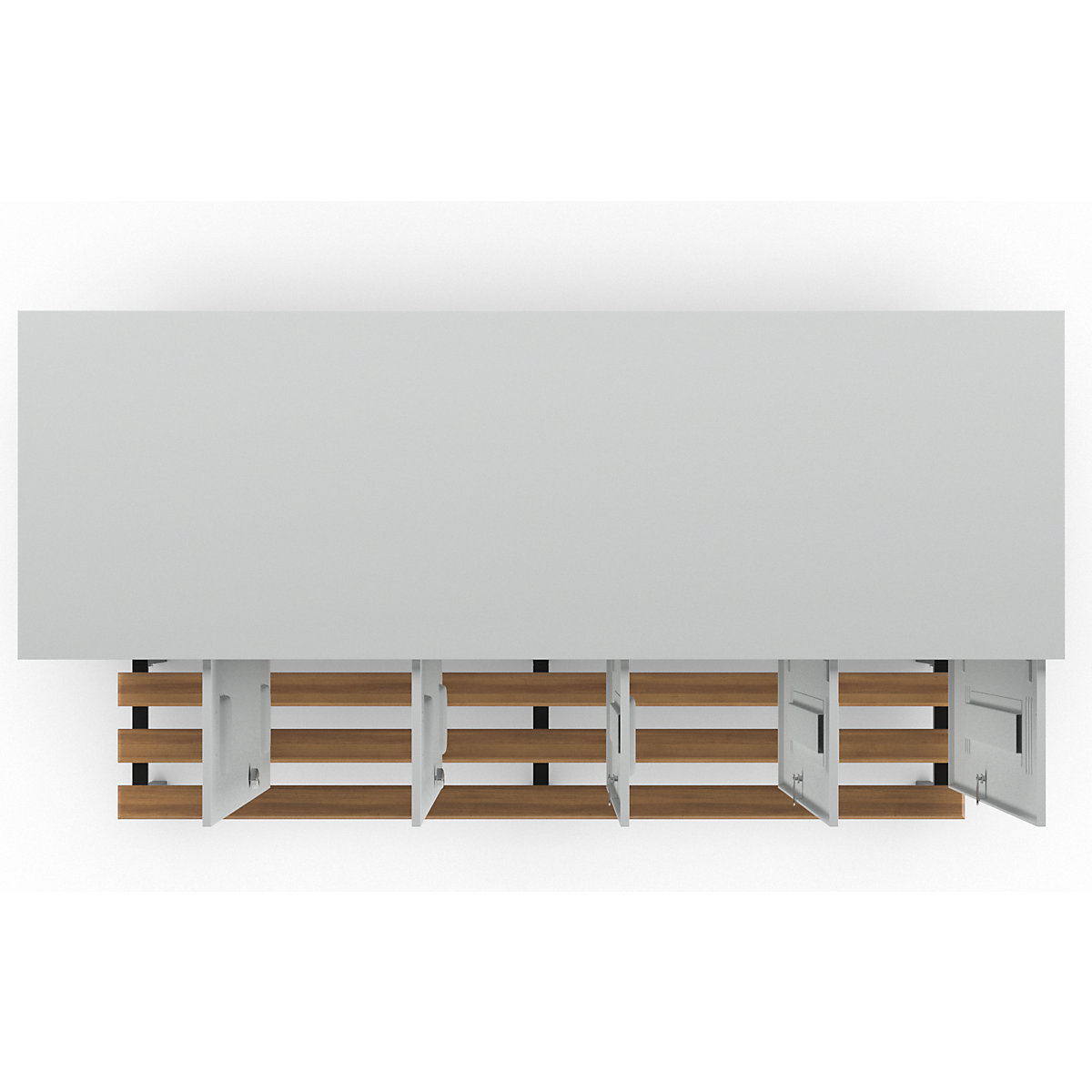 Vestiar Berlin 2 cu bancă – Wolf (Imagine produs 6)-5