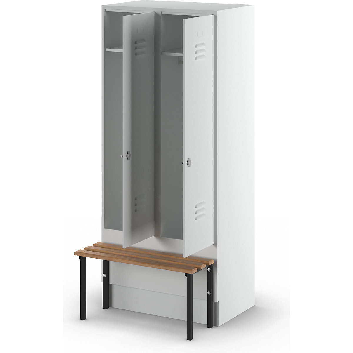 Vestiar Berlin 2 cu bancă – Wolf (Imagine produs 203)-202