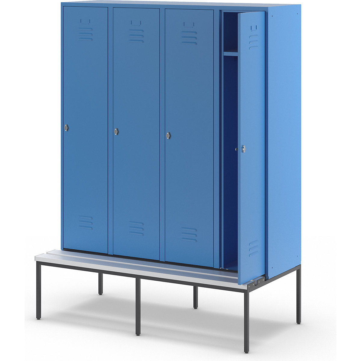 Vestiar Berlin 2 cu bancă – Wolf (Imagine produs 8)-7
