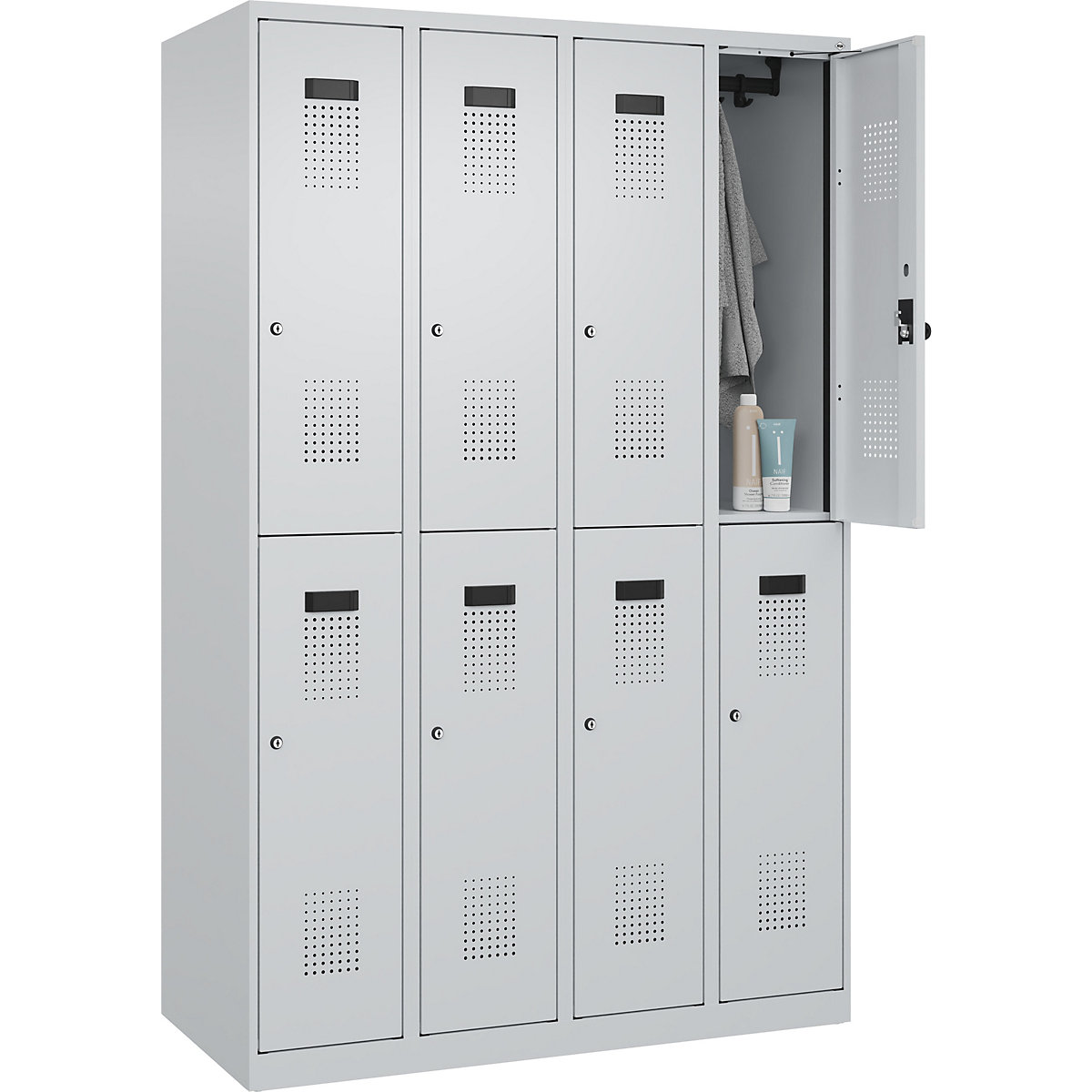 Vestiar cu două niveluri Evolo PLUS – C+P (Imagine produs 313)-312