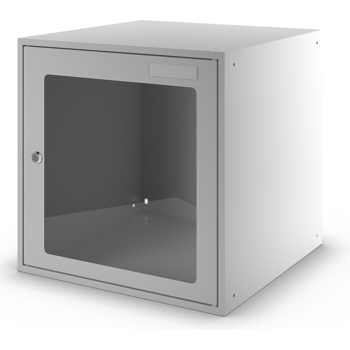 Boxă cu încuietoare cu geam transparent – eurokraft basic (Imagine produs 18)-17