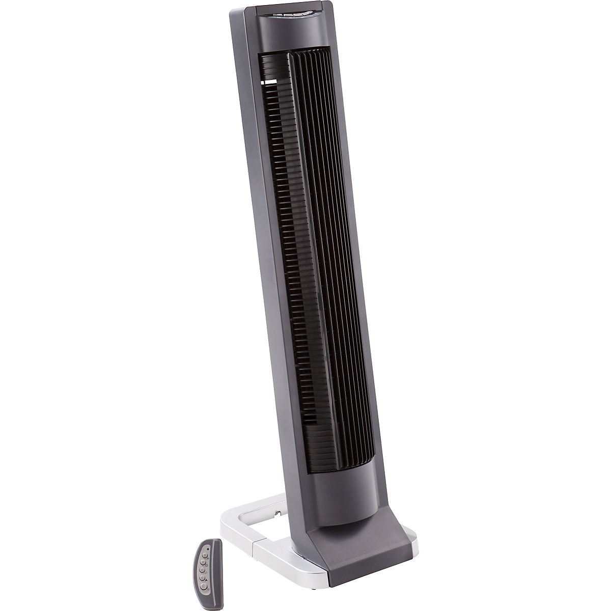 Ventilator cu picior și telecomandă cu infraroșu, î. x lăț. x ad. 865 x 235 x 280 mm, minimum 1 buc.